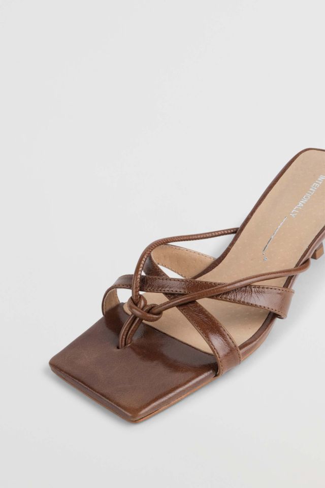 Intentionally Blank Eli Kitten Heel Thong Sandal #3