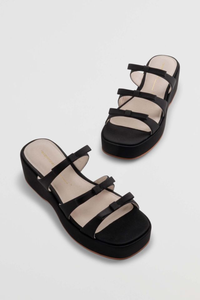 Intentionally Blank Fuse Platform Bow Sandal #2