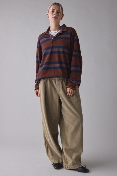 Bdg Bobbi Baggy Cord Pull-on Pant In Tan, Women's At Urban Outfitters In Brown