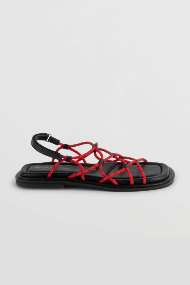 Intentionally Blank Lychee Elastic Sport Cord Flat Sandal