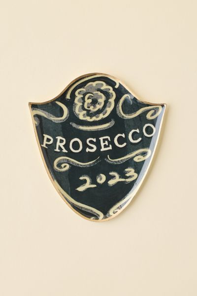 Champagne Enameled Catch-All Tray