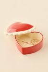 ban.do Heart Shaped Ceramic Trinket Box