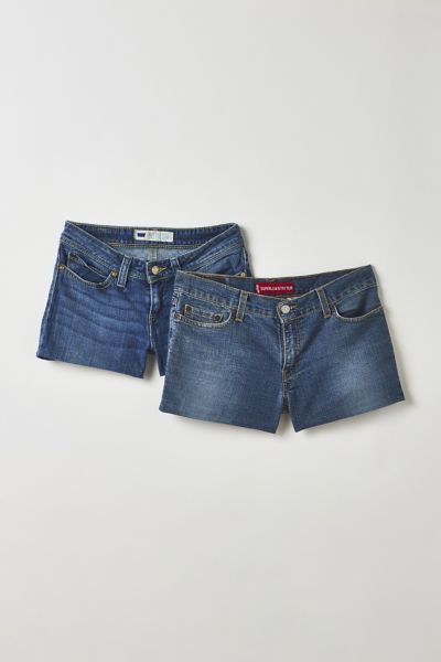 ReMADE By UO Gummy Denim Short