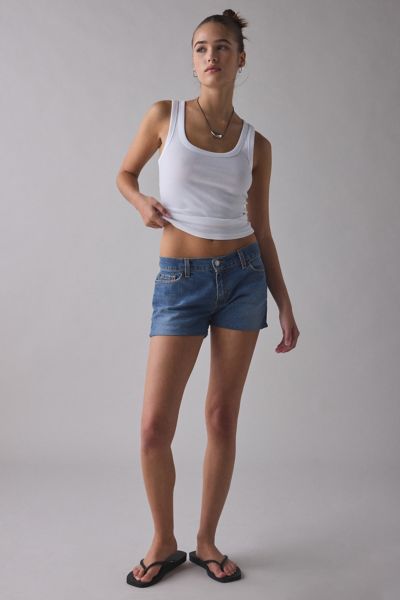 Short en denim taille basse gommé ReMADE By UO