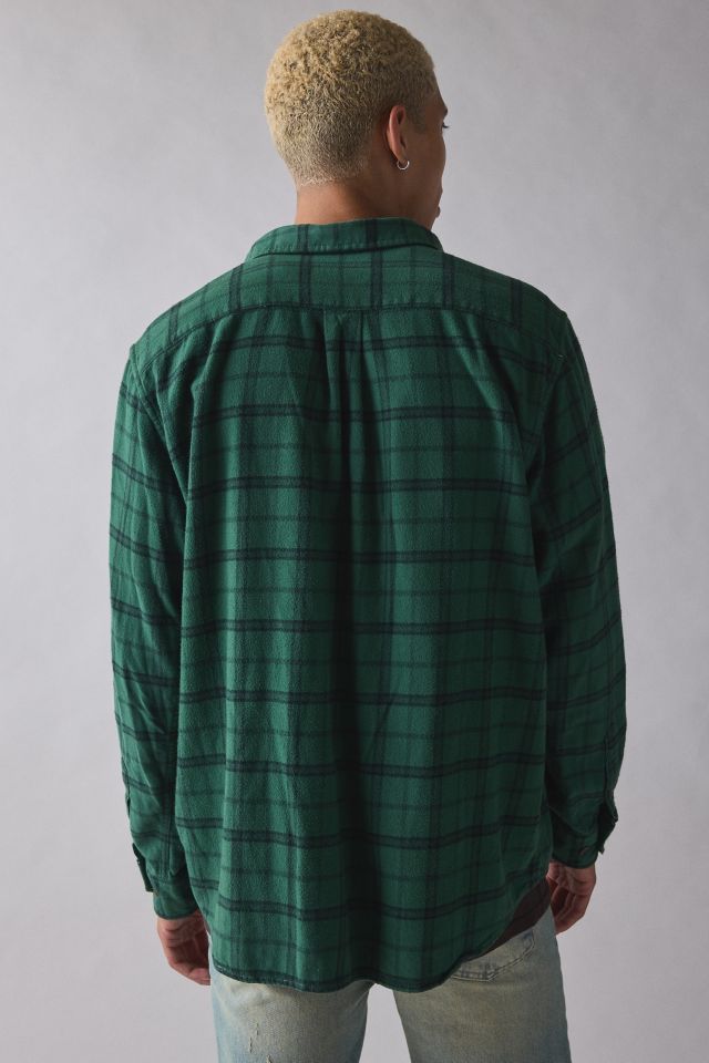 ReMADE By UO Overdyed Oversized Flannel Shirt #2