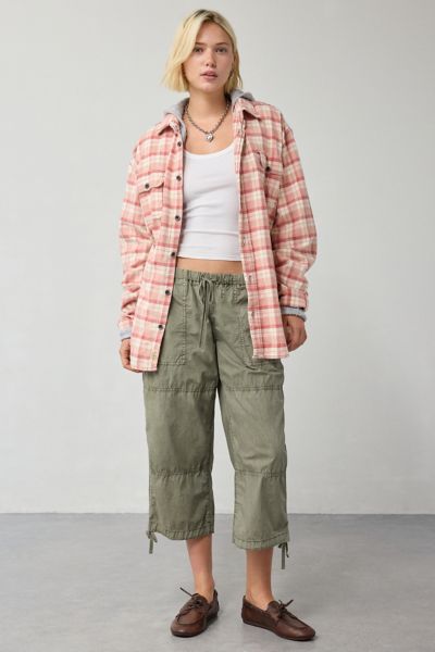 ReMADE By UO Bleached Button-Down Shirt