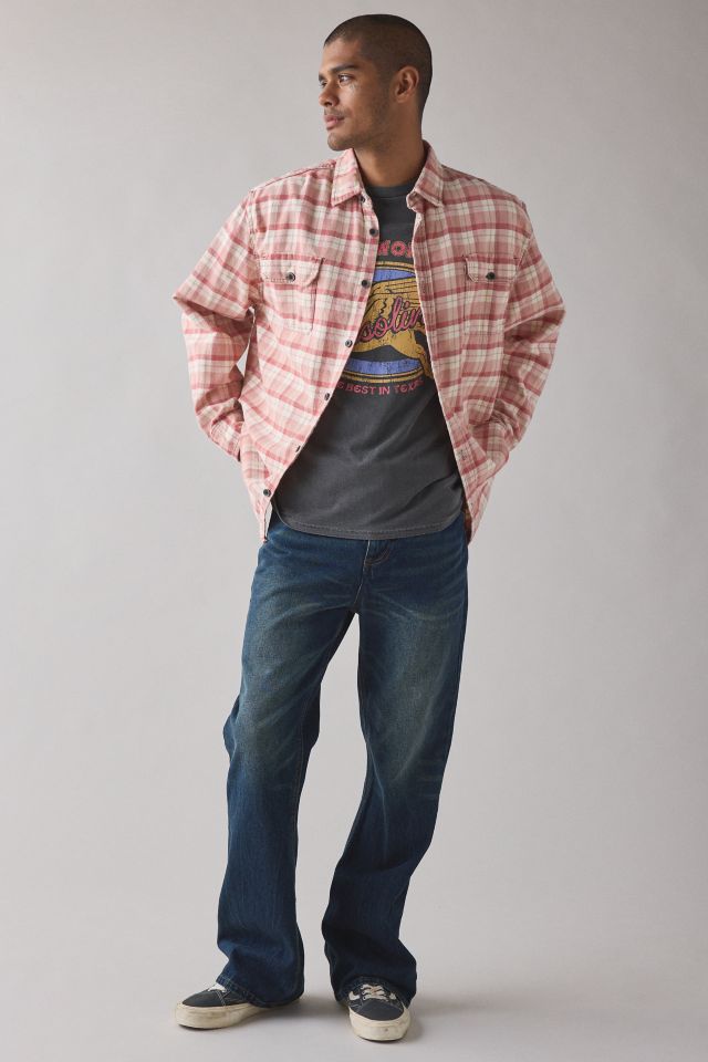 ReMADE By UO Bleached Button-Down Shirt #4