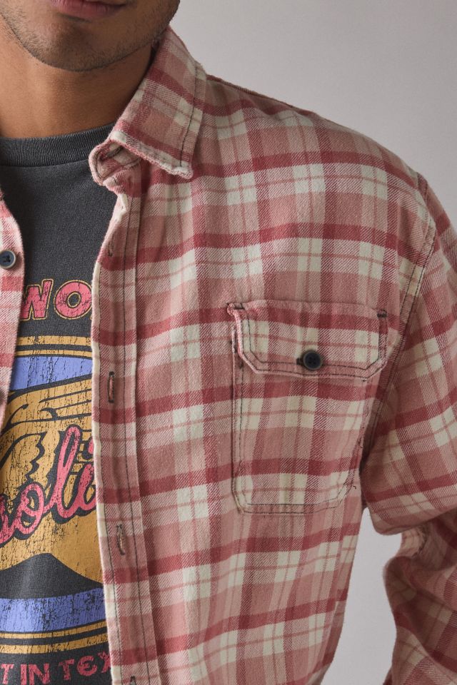 ReMADE By UO Bleached Button-Down Shirt #5