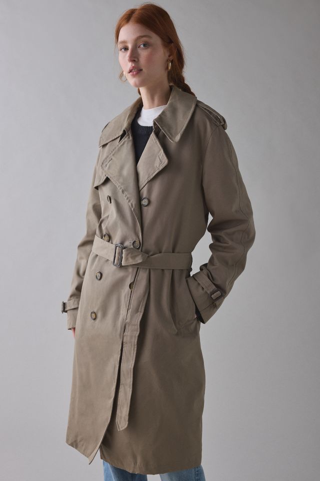 Vintage By UO Long Trench Coat #2