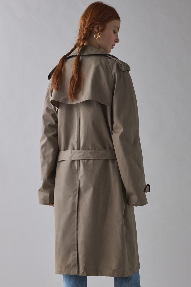 Vintage By UO Long Trench Coat #3