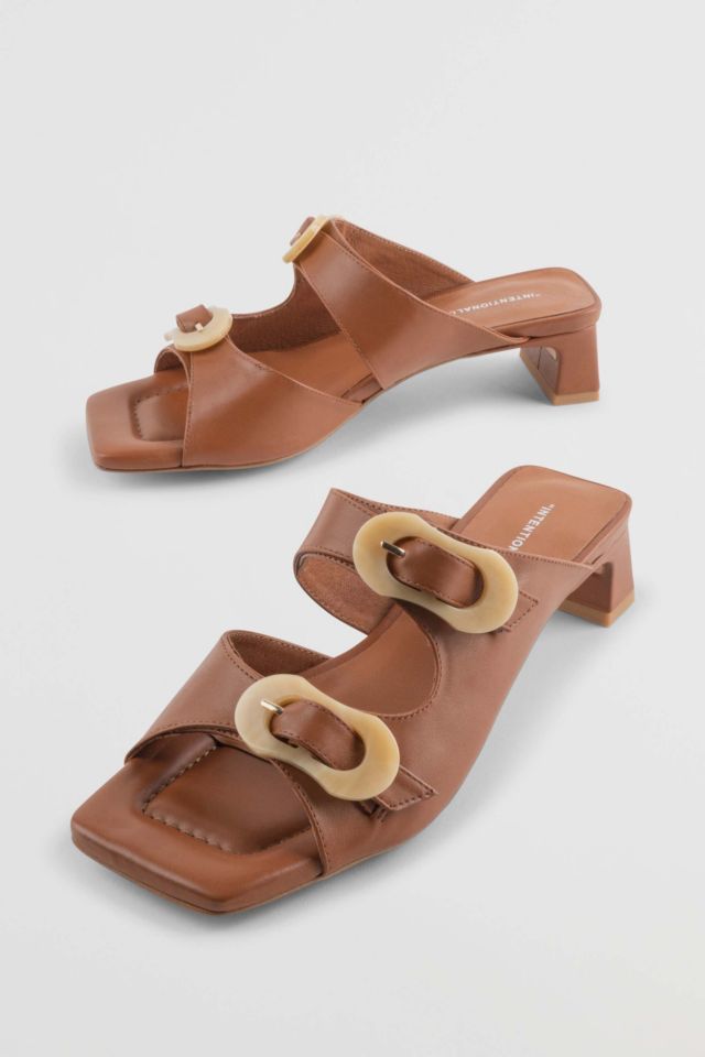 Intentionally Blank Nora Square Toe Heeled Sandal #2