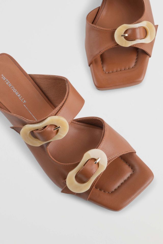 Intentionally Blank Nora Square Toe Heeled Sandal #3