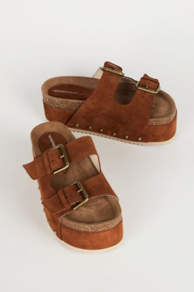 Intentionally Blank Cooper-2 Suede Platform Sandal