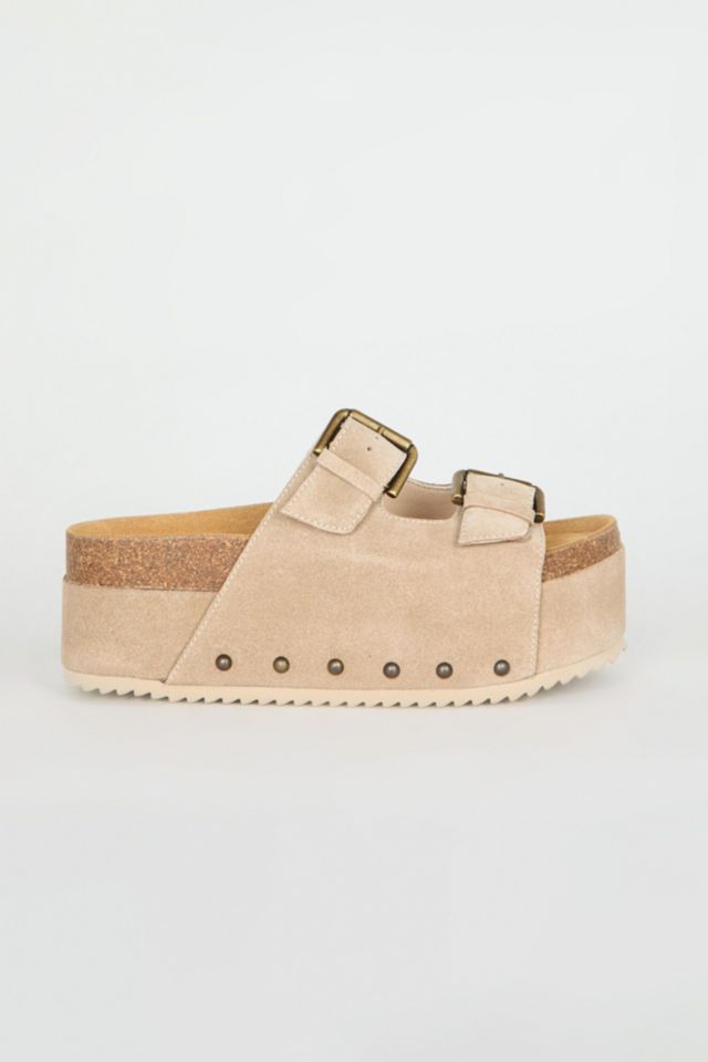 Intentionally Blank Cooper-2 Suede Platform Sandal #1
