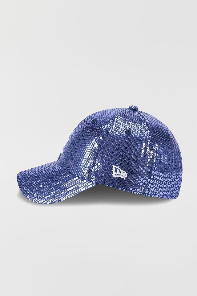 New Era MLB Los Angeles Dodgers 9FORTY Allover Sequin Baseball Hat #1
