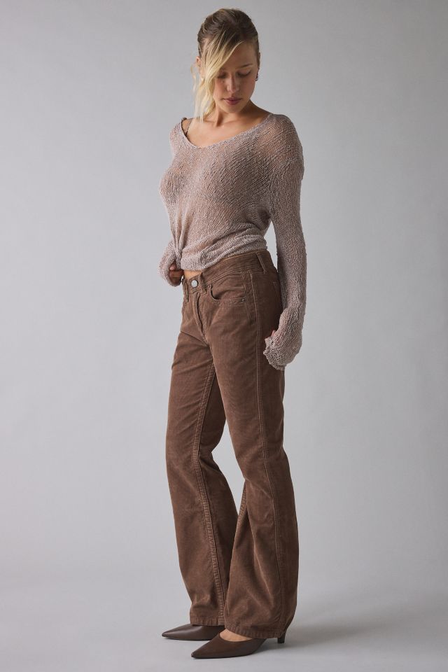BDG Teo Relaxed Low-Rise Bootcut Corduroy Pant #4