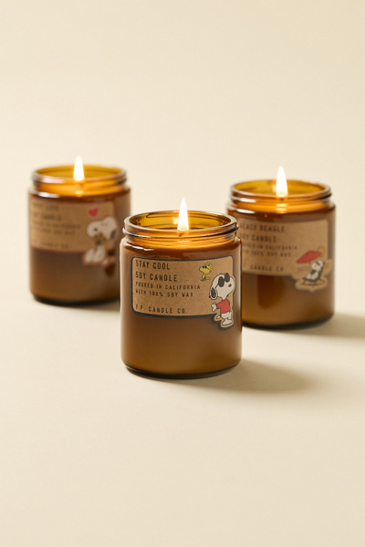 P.F. Candle Co. X Peanuts UO Exclusive 7 oz Scented Candle | Urban