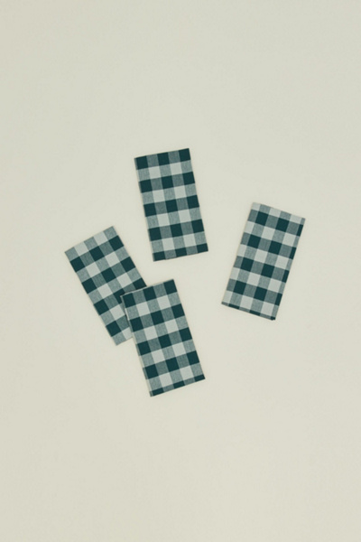 Hawkins New York Gingham Dinner Napkins - Thumbnail 2