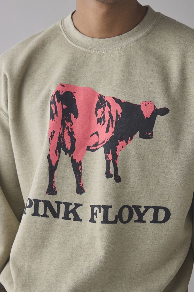 Pink Floyd Cow Graphic Crew Neck Sweatshirt #3