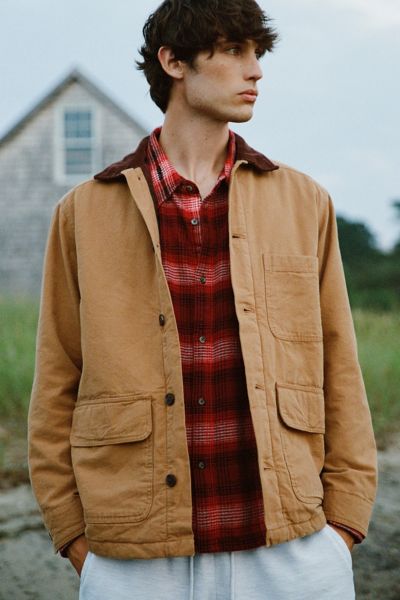 Bdg Brewster Barn Jacket In Honey, Men's At Urban Outfitters In Brown