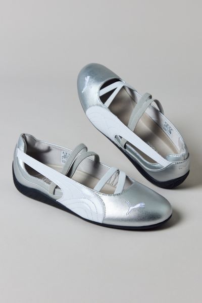Puma Women's Speedcat Ballet Metallic Sneaker