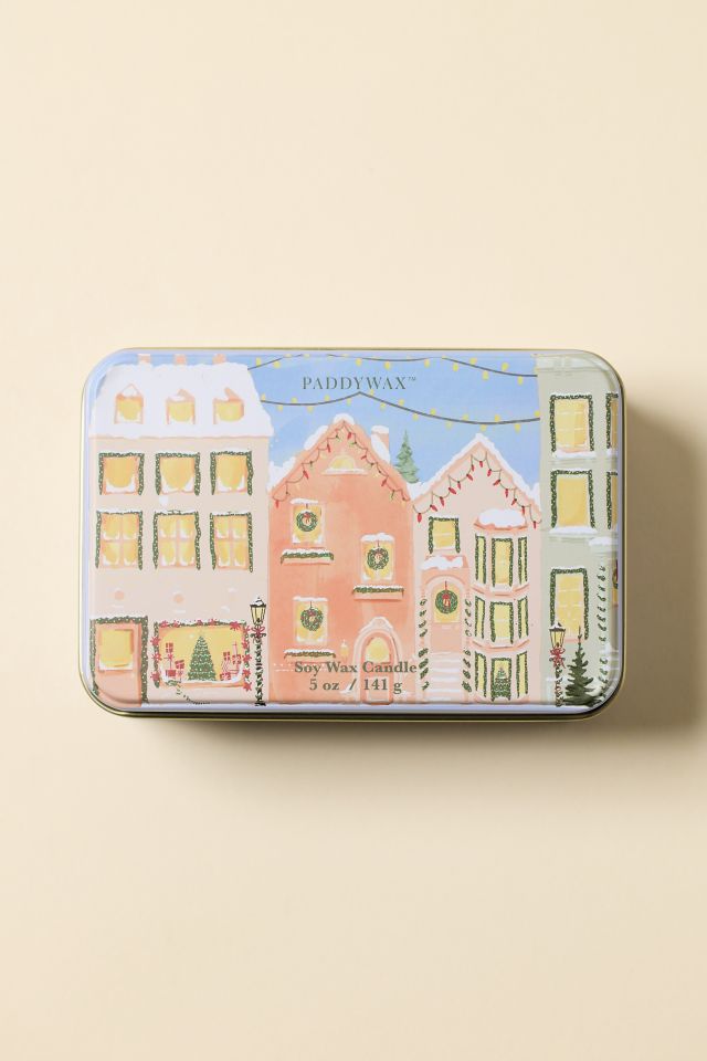 Paddywax Holiday Tin 5 oz Scented Candle #3