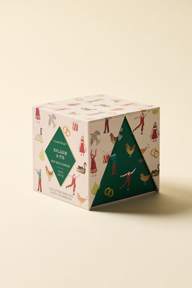 Paddywax Glass Holiday 5 oz Scented Candle #1