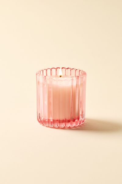 Paddywax Glass Holiday 5 oz Scented Candle In Pink At Urban Outfitters In Pink