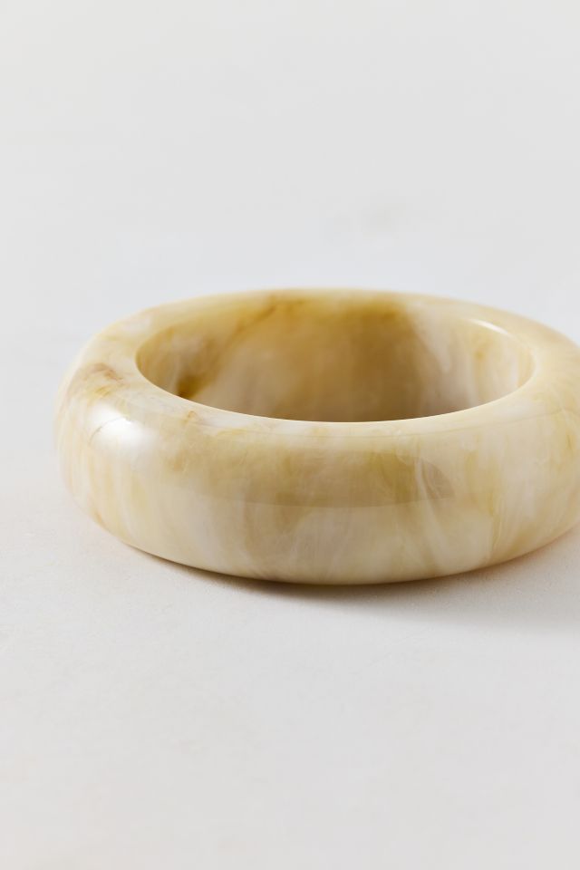 Bracelet jonc épais en résine #2