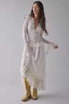 Kimchi Blue Irene Sheer Lace Ruffle Bell Sleeve Top