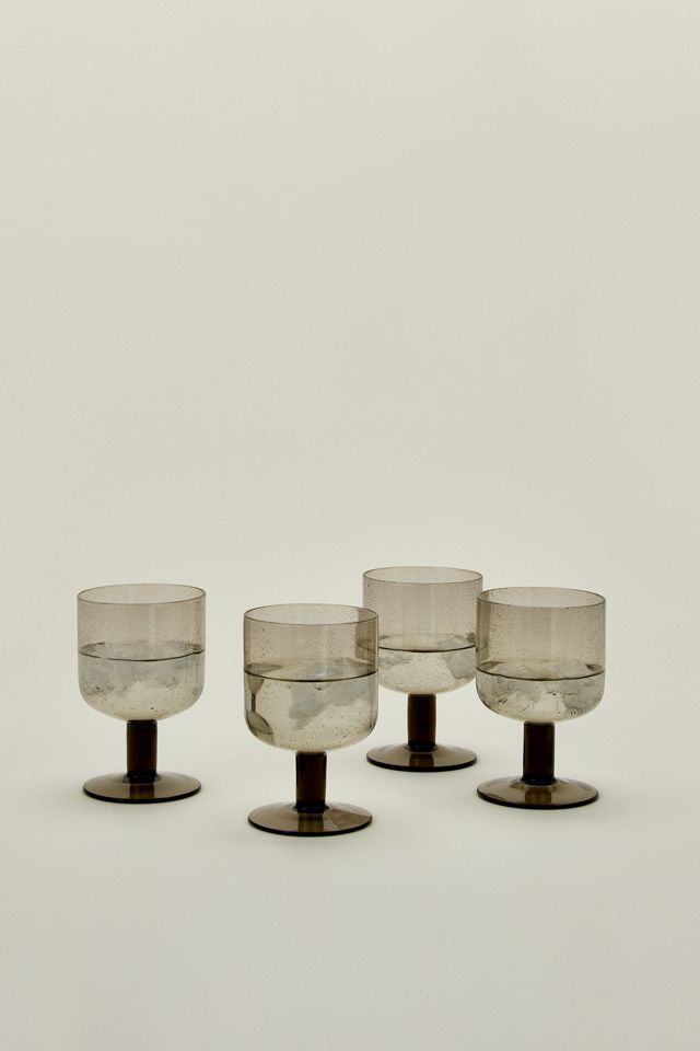 Hawkins New York Simple Seeded Glassware Set #1