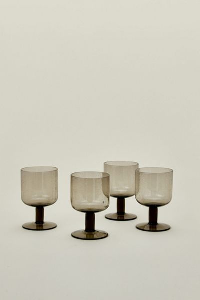 Hawkins New York Simple Seeded Glassware Set