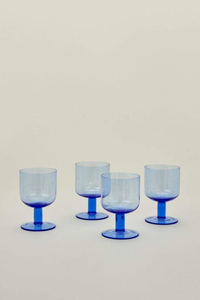 Hawkins New York Simple Seeded Glassware Set #1