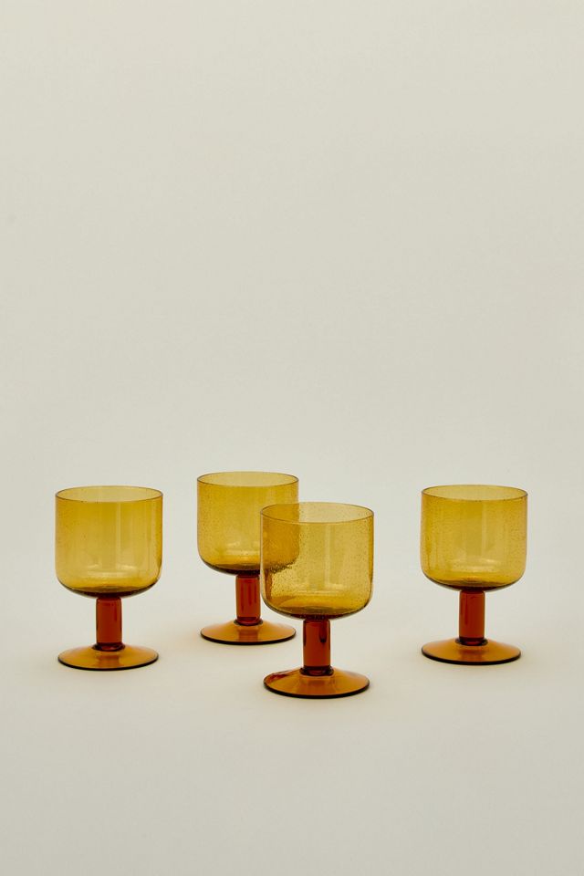Hawkins New York Simple Seeded Glassware Set #1