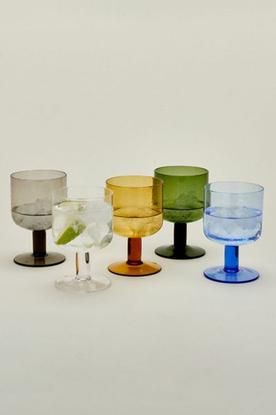 Hawkins New York Simple Seeded Glassware Set