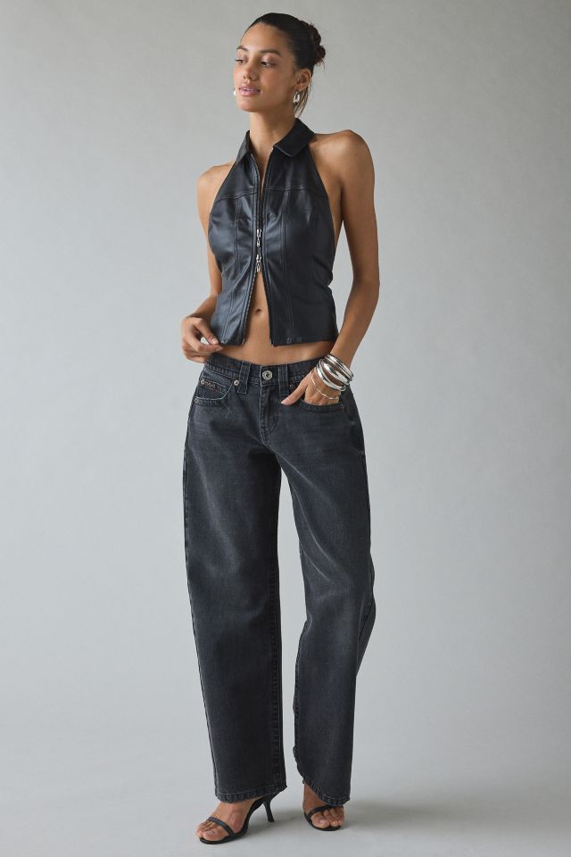 UO Julia Coated Open-Back Cropped Vest Top #2