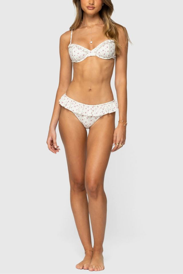 Edikted Amelia Ruffled Bikini Bottom #2