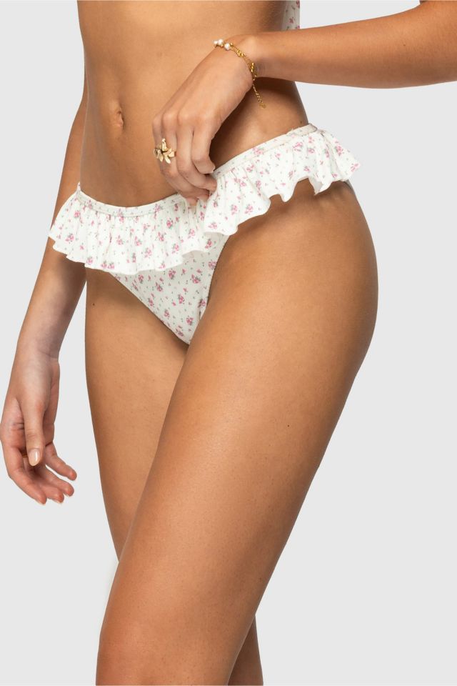 Edikted Amelia Ruffled Bikini Bottom #3