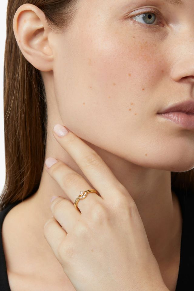 Ana Luisa Sky Set Moon and Star Rings #4