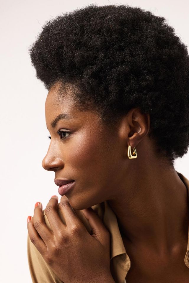 Ana Luisa Colene Chunky Hoop Earrings #2
