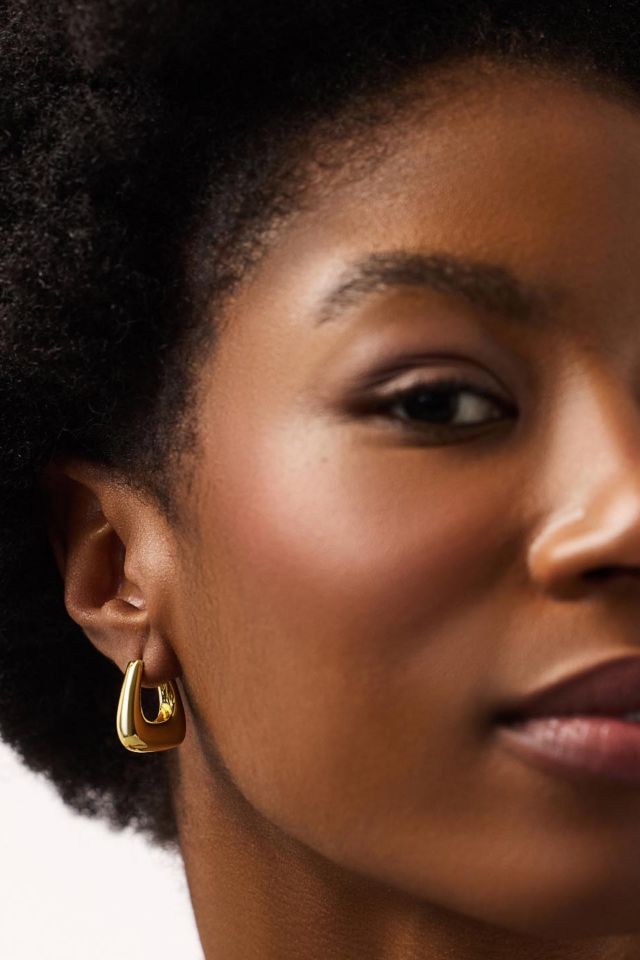 Ana Luisa Colene Chunky Hoop Earrings #3