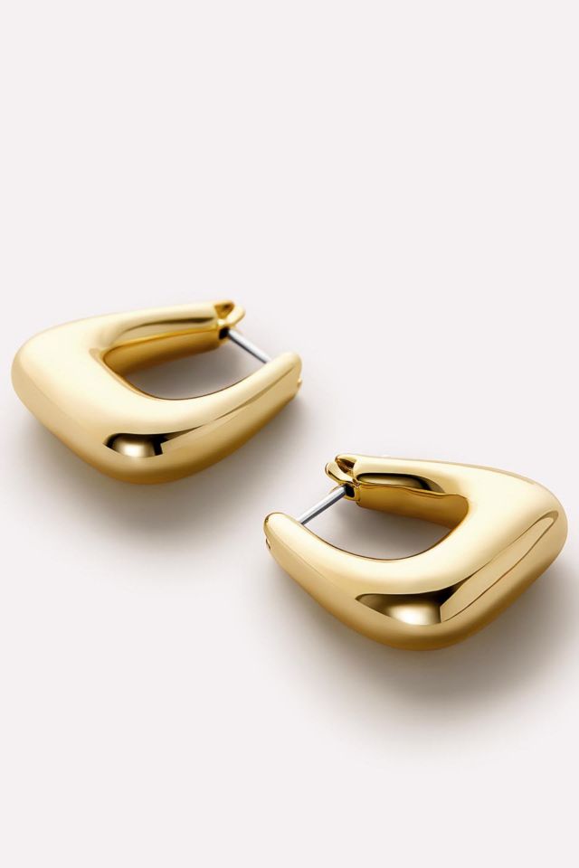 Ana Luisa Colene Chunky Hoop Earrings #4