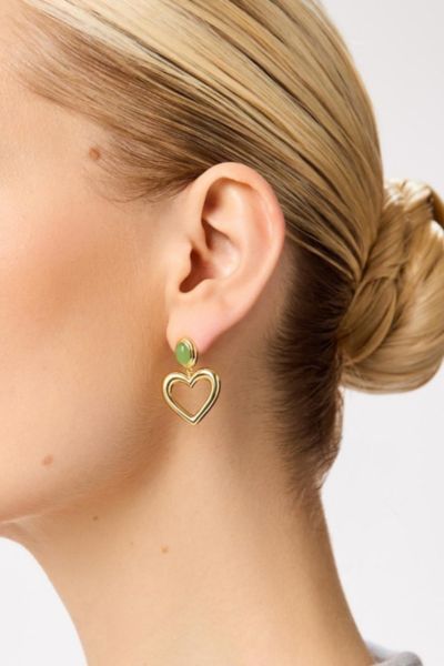 【国内送関税込】ana luisa WESLEY HeartEarrings GOLD SILVER Ana-Luisa-Jewelry-Earrings-