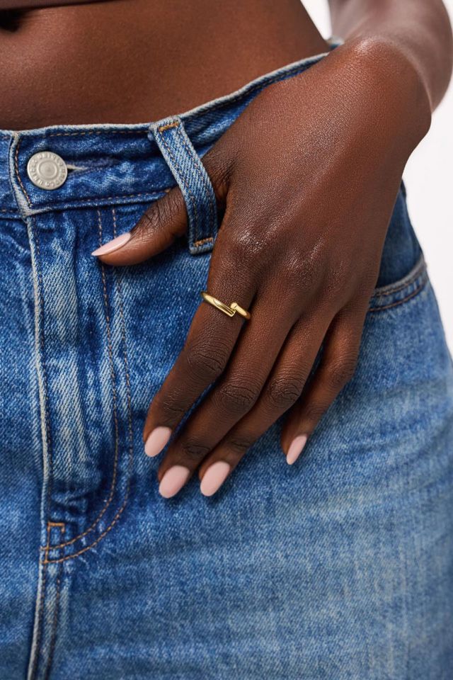 Ana Luisa Clover Band Ring #2