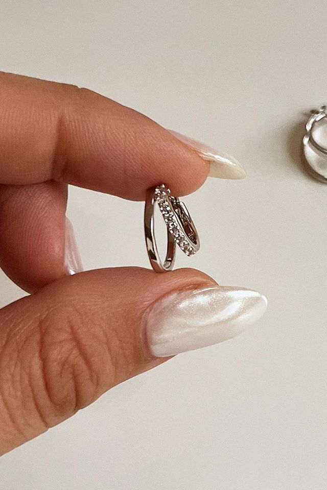 Ana Luisa Toda Double Hoop Earrings #3
