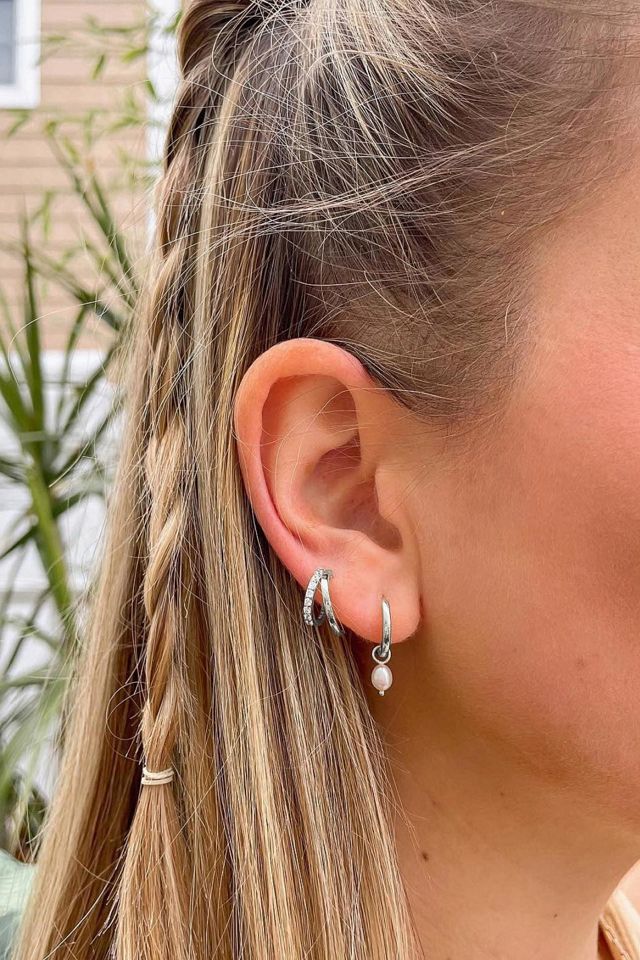 Ana Luisa Toda Double Hoop Earrings #4