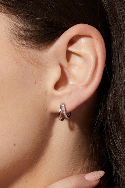 Ana Luisa Toda Double Hoop Earrings
