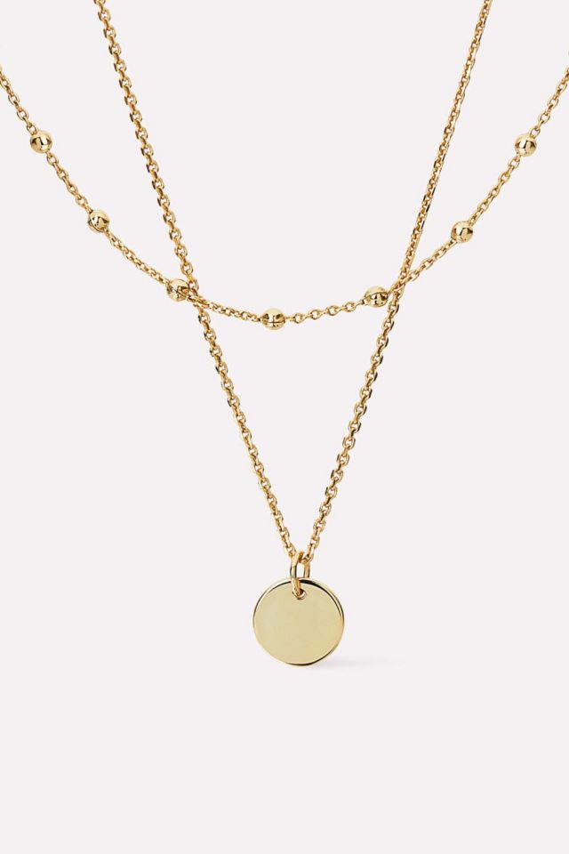 Ana Luisa Willow Coin Necklace Set #1