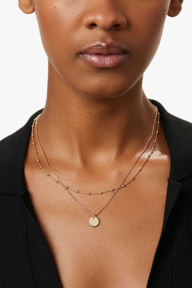 Ana Luisa Willow Coin Necklace Set #3
