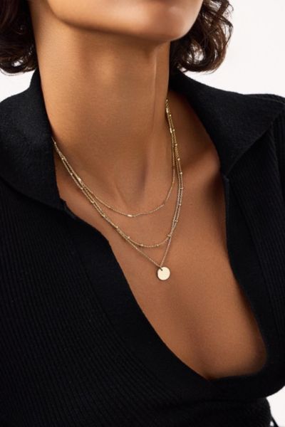 Ana Luisa Willow Coin Necklace Set